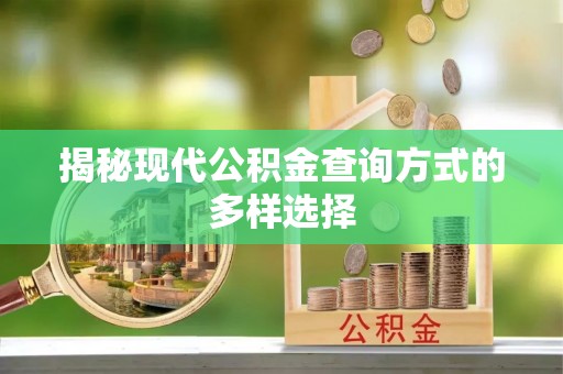 临淄揭秘现代公积金查询方式的多样选择